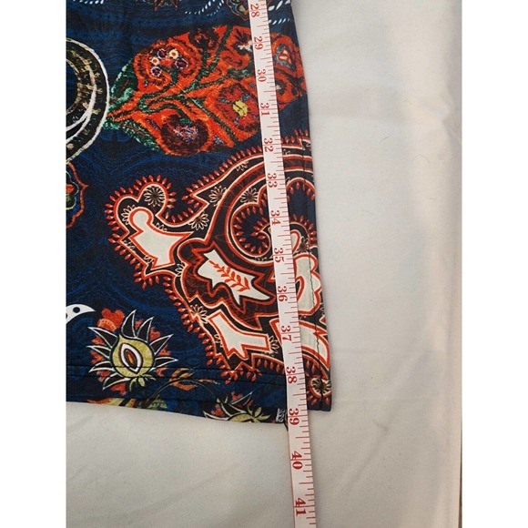 New without Tags LoveU Dear Maxi Skirt Multi Design Print, Elastic Back Size L - Picture 5 of 7